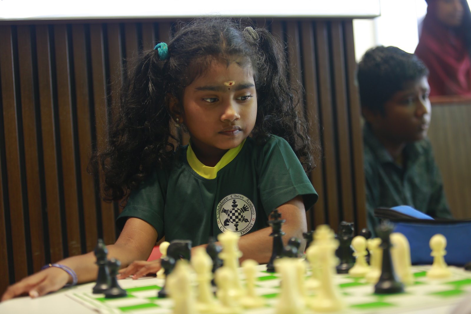Students at Cuddalore Chess Academy classroom