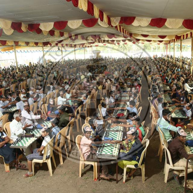 World record chess event by Cuddalore Chess Academy